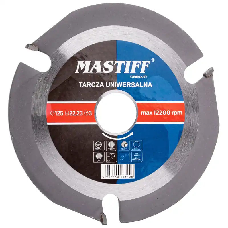 Bezpieczna płatność Tarcza do cięcia szlifowania drewna sklejki PCV betonu 125x22.22x4mm FALON-TECH