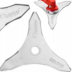 Bestseller Tarcza gruba 3 zęby nóż ostrze 3mm trójząb do kosy spalinowej MAR-POL