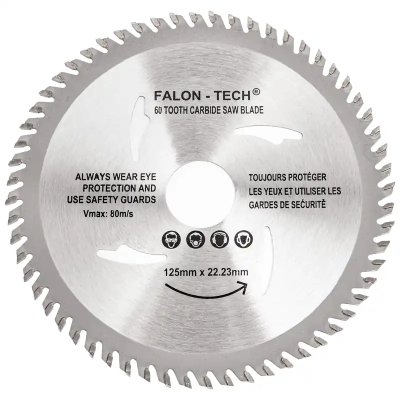 Promocja Tarcza widiowa do drewna 125x22,2x60T 60 zębów FALON-TECH