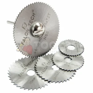 Tarcze do cięcia drewna (zestaw do miniszlifierki) 6el FALON-TECH Łatwy zwrot