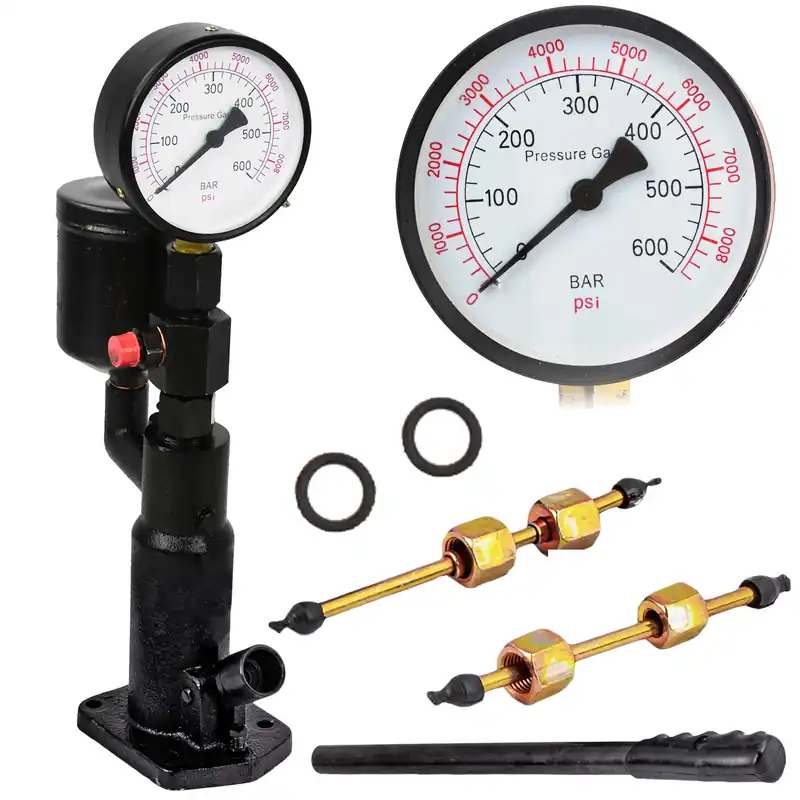 Tylko dziś Tester próbnik wtryskiwaczy 600 bar + adaptery GEKO