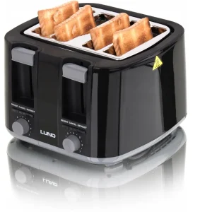 Darmowa dostawa Toster opiekacz kanapek 7 poziomów 3 funkcyjny 4 kromki 1500w LUND 67501 YATO