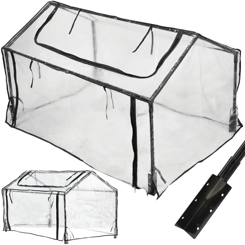 Tani Tunel foliowy folia szklarnia ogrodowa 120x80x60 cm YATO