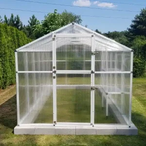 Ostatnia szansa Tunel foliowy szklarnia ogrodowa Poliwęglan 210x204 (Pomidor) 4m2 PCV PTF POLSKA