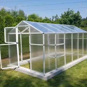 Tunel foliowy szklarnia ogrodowa Poliwęglan 211x405 (Pomidor) 8,5m2 PCV PTF POLSKA Tylko dziś