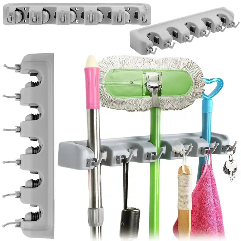 Wysoka jakość Uchwyt wieszak uniwersalny na narzędzia miotły mop grabie TOYA 89950 YATO