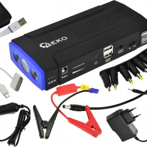 Bezpieczne zakupy Urządzenie rozruchowe prostownik PowerBank 22000mAh GEKO