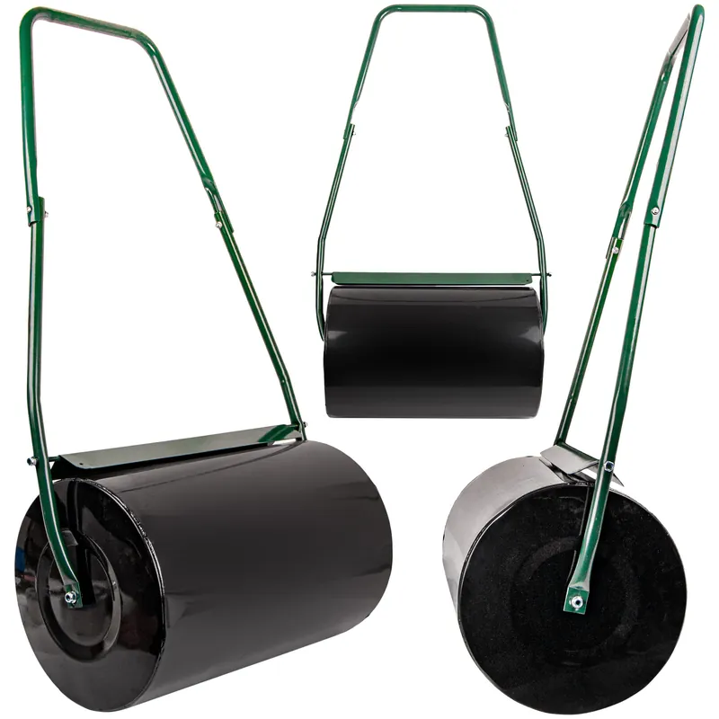 Bezpieczna płatność Walec ogrodowy stalowy do trawy trawnika gleby ziemi wał 50 cm GEKO