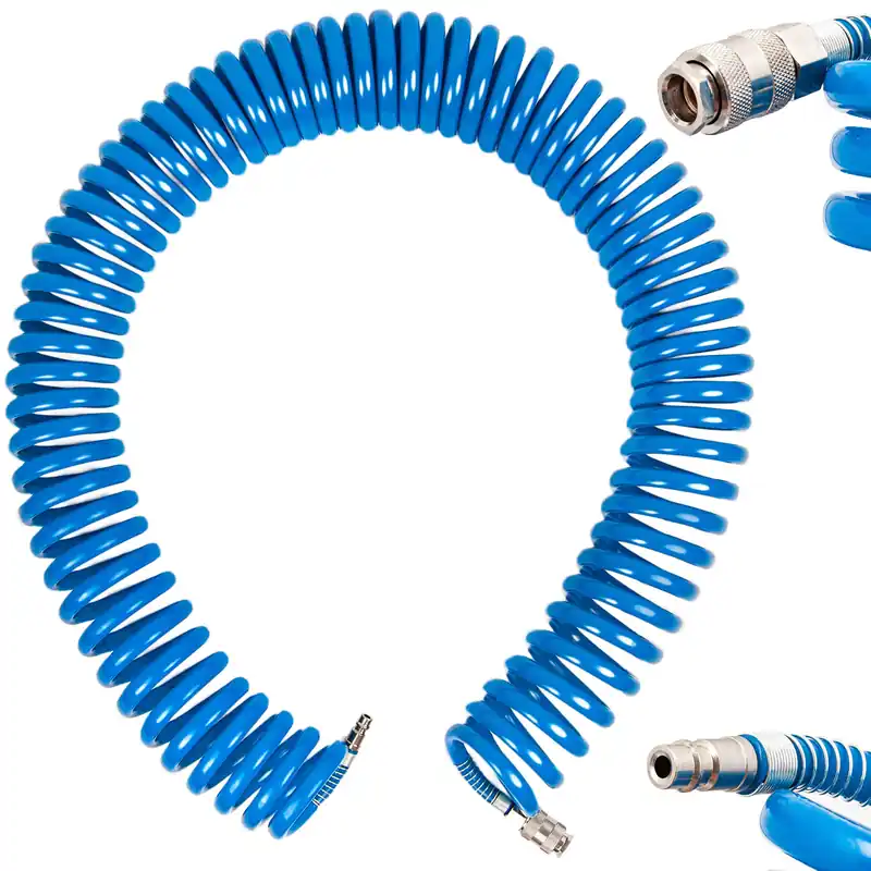 Bestseller Wąż przewód pneumatyczny spiralny 15m SILVER