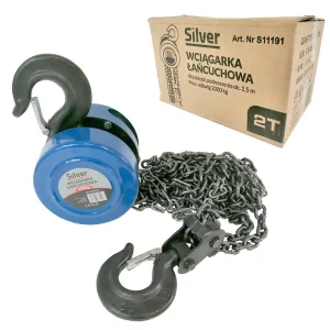 Wciągarka łańcuchowa 2T (2,5 m) SILVER Kup online