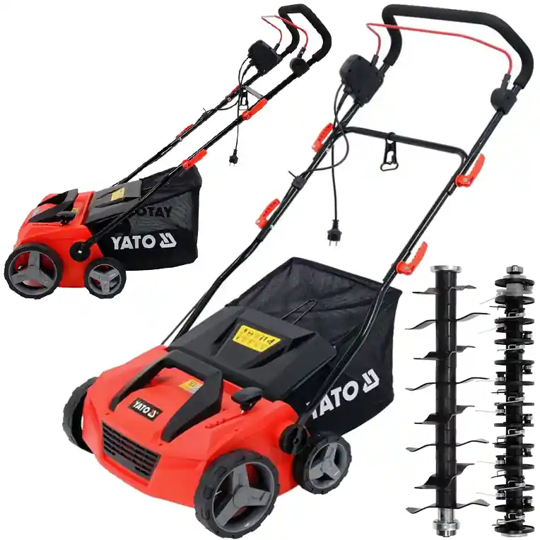 Wertykulator areator 1800W 3w1 38cm YATO Wybór klientów