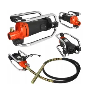 Sprawdź teraz Wibrator zagęszczarka do betonu 2400W + buława 2m wibracyjna zestaw wążMAR-POL