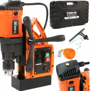 Szybka dostawa Wiertarka magnetyczna stołowa gwinciarka magnesowa 11500N 1480w MAR-POL