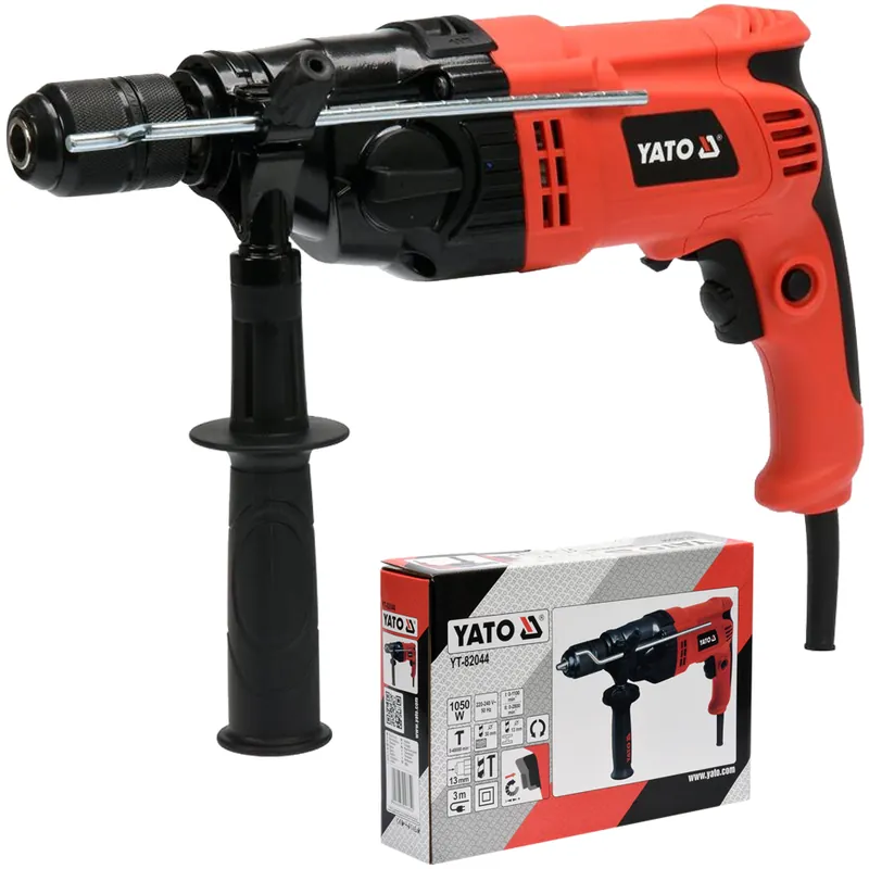 Wiertarka udarowa dwubiegowa 1050W do betonu z regulacją YT-82044 YATO Ograniczona ilość