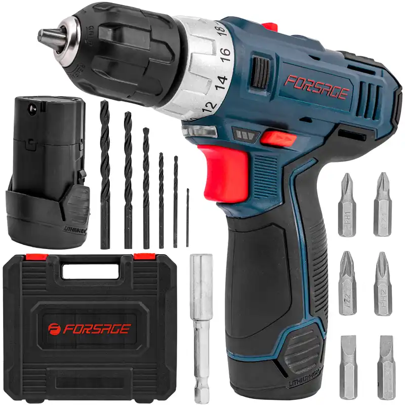 Ostatnie sztuki Wiertarko-wkrętarka akumulatorowa 12V FORSAGE