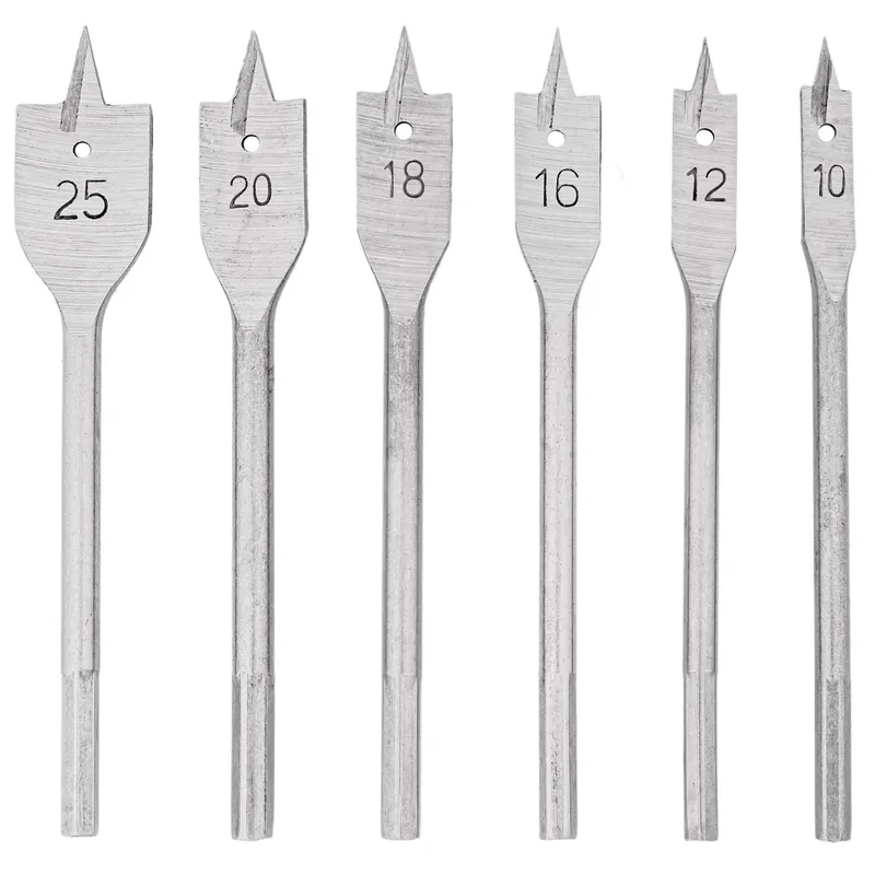 Ekspresowa dostawa Wiertła do drewna łopatkowe piórkowe zestaw 10-25mm 6el YATO