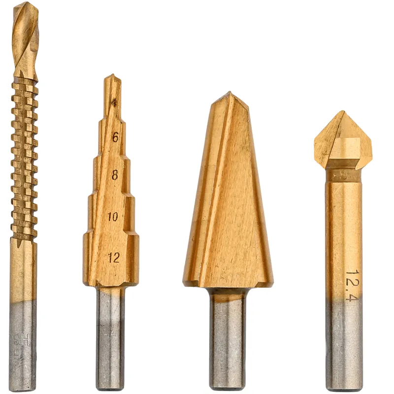 Bezpieczne zakupy Wiertła uniwersalne do stali metalu rozwiertak pogłębiacz stożkowy 4el FALON-TECH