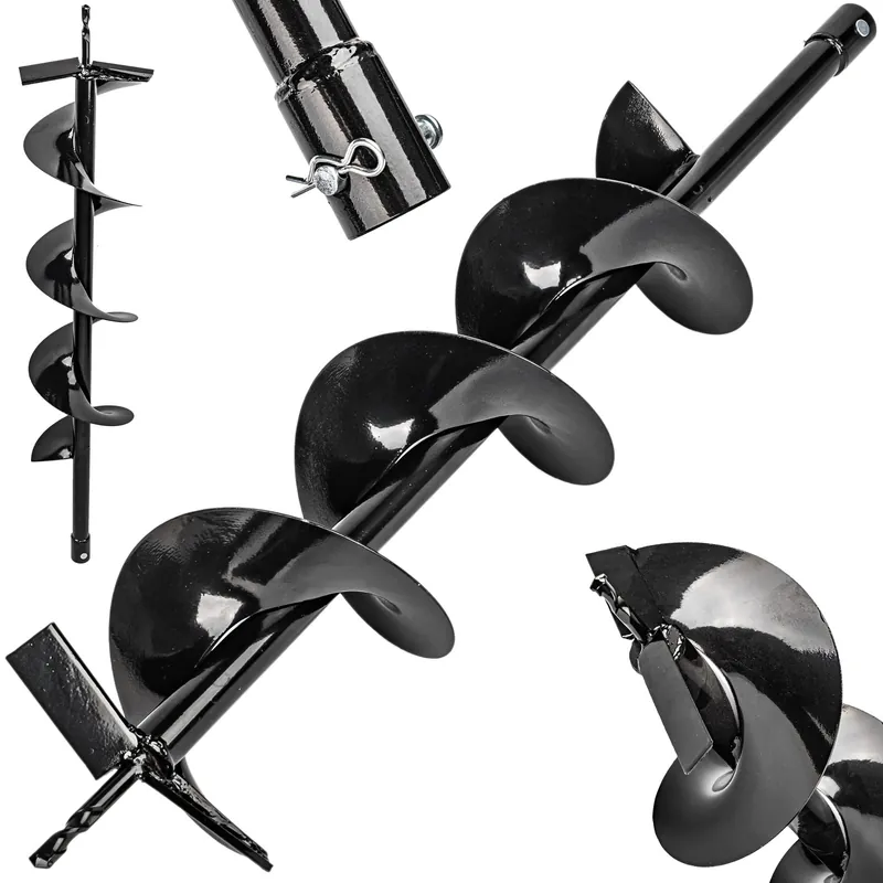 Cena promocyjna Wiertło do wiertnicy świdra ∅150mm 15x80cm trzpień MAR-POL