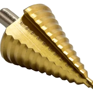 Ograniczona ilość Wiertło stożkowe stopniowe tytanowe 4-52 mm HSS SILVER