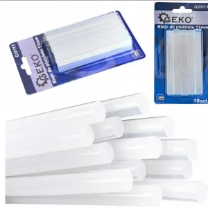 Bezpieczne zakupy Wkłady do kleju na gorącu 10szt. 100mm x 11mm GEKO
