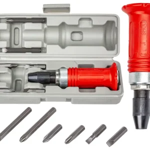 Tylko do końca tygodnia Wrętak udarowy wykrętak śrubokręt bity 6 sztuk MAR-POL