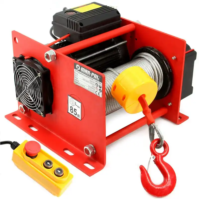 Wyciągarka elektryczna linowa 500/1000 kg MAR-POL Najlepsza cena
