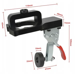 Wycinak otworów 35 mm pod zawiasy kielichowe do mebli drzwi szablon adapter FALON-TECH Tani