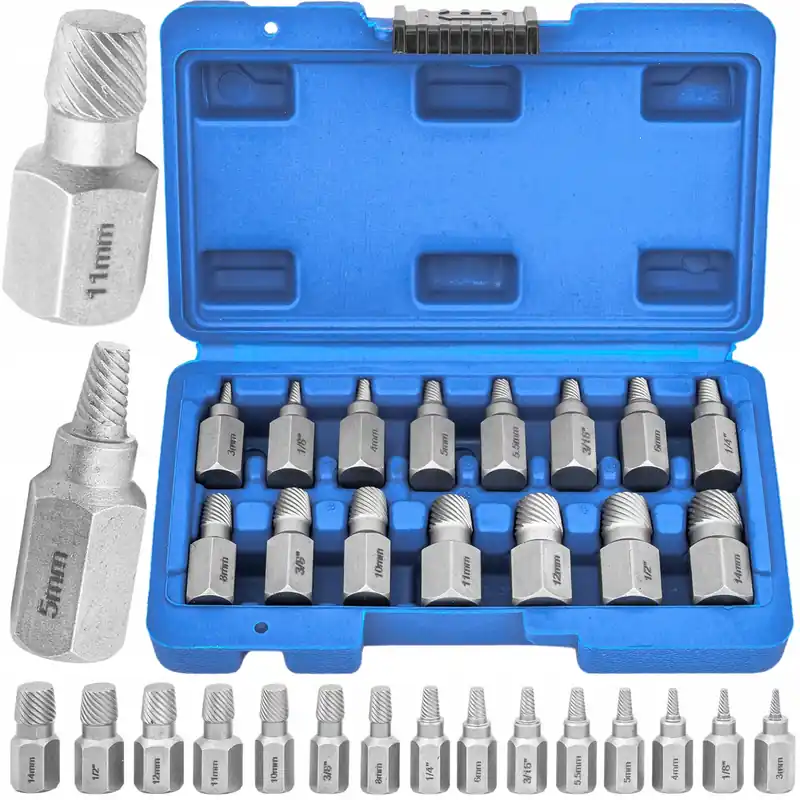 Wykrętaki do urwanych/zerwanych śrub 5 elementów FALON-TECH Kup teraz