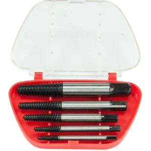 Wykrętaki do urwanych/zerwanych śrub 5 elementów GEKO Nowość