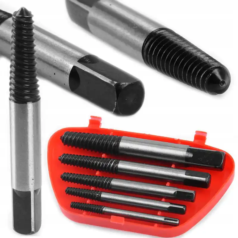 Wykrętaki do urwanych/zerwanych śrub 5 elementów MAR-POL Bezpieczna płatność