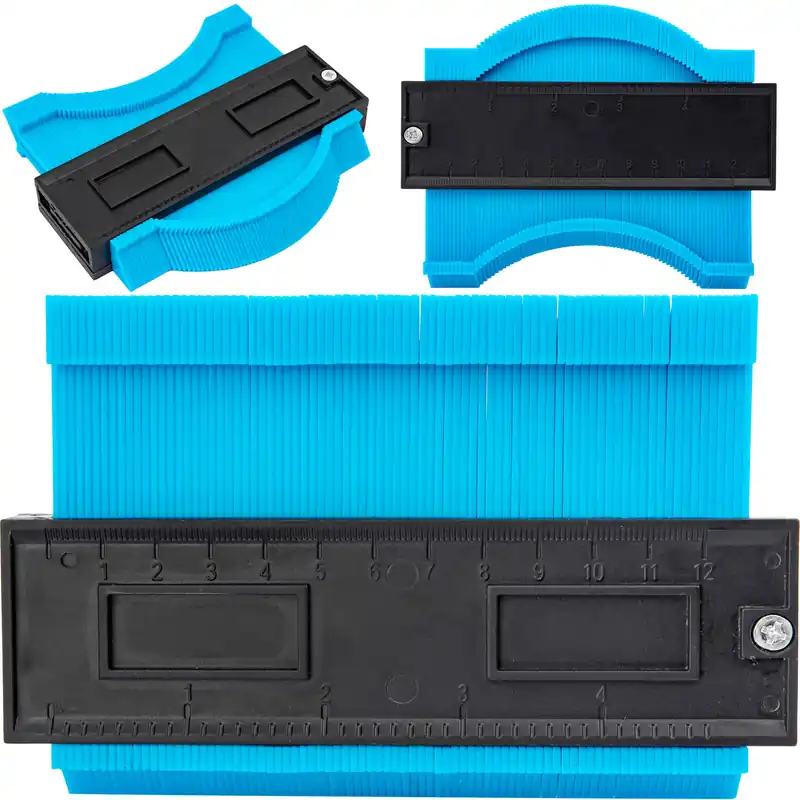 Zamów teraz Wzornik szablon przymiar odwzorowania kształtów duplikator 120 mm FALON-TECH