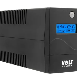 Zasilacz Awaryjny UPS Micro 1000 (1000VA/600W/9Ah) LCD VOLT POLSKA Ograniczona ilość