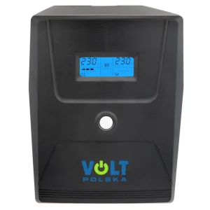 Tylko dziś Zasilacz awaryjny ups microsine 1000 (1000va / 700w / 2x7ah) lcd VOLT POLSKA