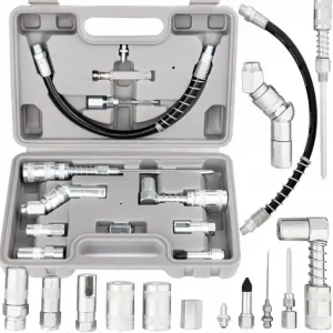 Zestaw adapterów do smarownicy tawotnicy kalamitki akcesoria przedłużki 12 elem. FALON-TECH Szybka dostawa