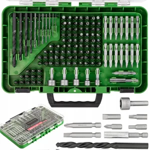 Zestaw akcesoriów do drewna i metalu stal CRV 120 elem. walizka ROCKFORCE Szybka wysyłka