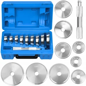 Tylko dziś Zestaw do montażu łożysk i uszczelniaczy walizka adaptery 39,5 - 81 mm 10 elem. FALON-TECH