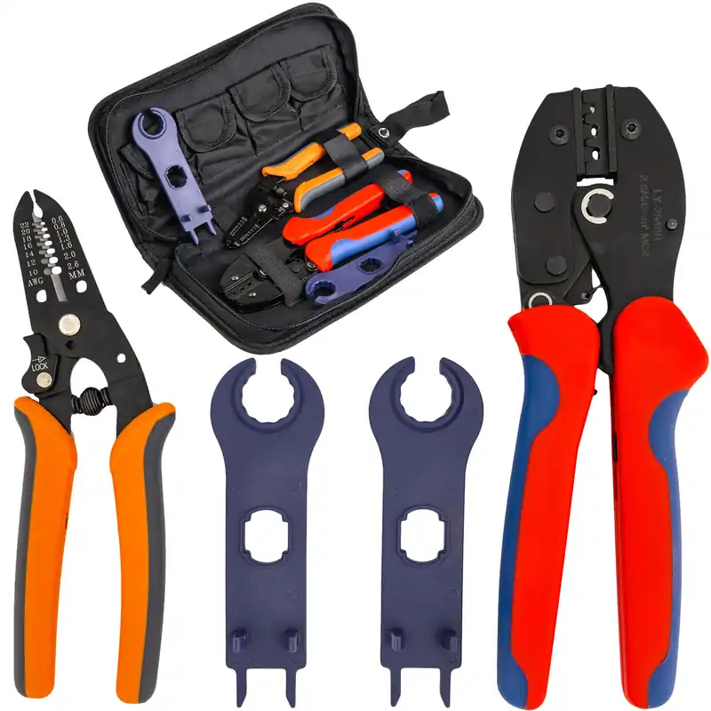 Oferta Zestaw do zarabiania wtyczek MC4 przewodów solarnych klucze zaciskarka VOLT POLSKA