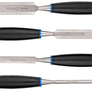 Zestaw dłut do drewna 4 sztuki 6-24mm GEKO Dodaj do koszyka