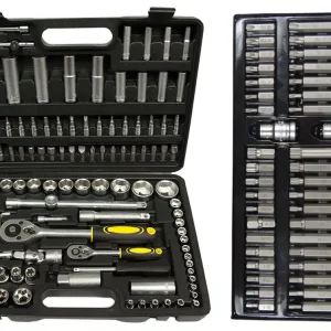 Zestaw Klucze Nasadowe 108el + Bity Torx Hex SPLINE 40el YATO Darmowa dostawa