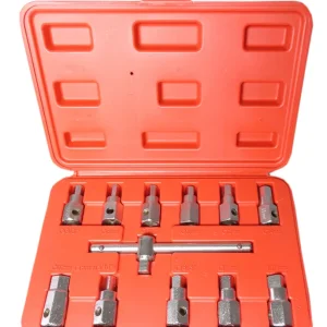 Zestaw kluczy do korków olejowych 3/8" 12 sztuk SILVER Hit sprzedaży