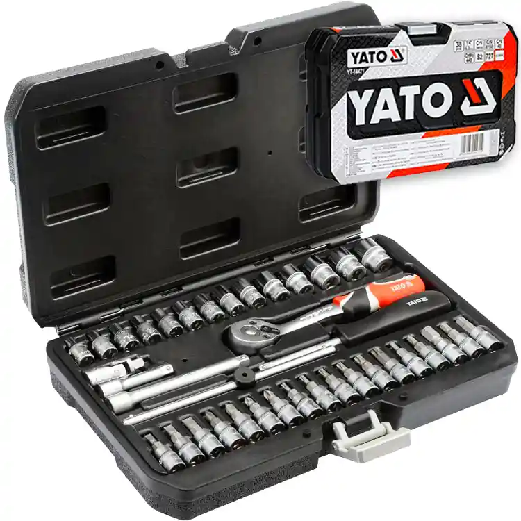 Szybka wysyłka Zestaw kluczy nasadowych38EL YT-14471 YATO