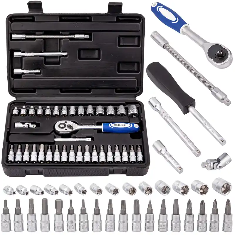 Zestaw kluczy nasadowych 1/4" 38el TORX BITY klucze nasadowe FALON-TECH Ostatnia szansa