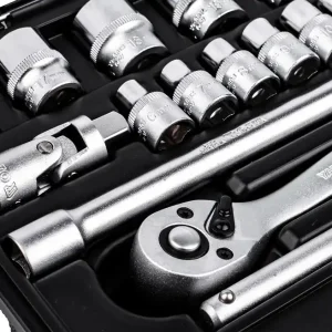 Zamów dziś Zestaw kluczy nasadowych 3/8" 22el. YT-38561 YATO