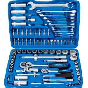 Zestaw kluczy nasadowych oraz płasko-oczkowych TORX 94 MASTIFF Oferta