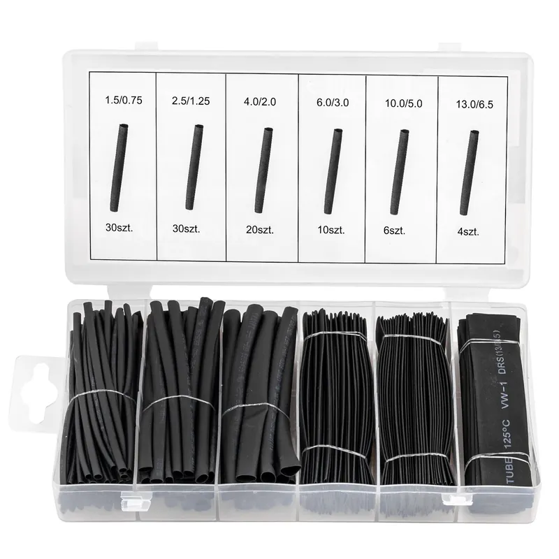 Zestaw koszulek rurki termokurczliwe 100szt FALON-TECH Wybór klientów