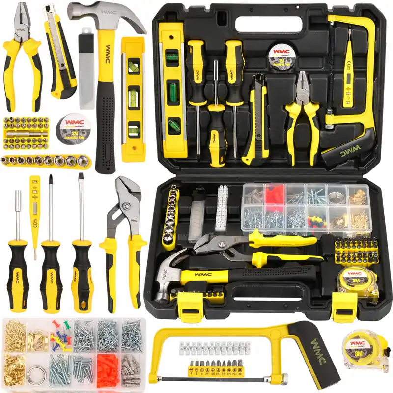 Zestaw narzędziowy klucze nasadowe wkrętaki bity nasadki walizka 700 elem. WMC Wyjątkowa oferta