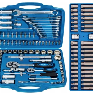 Tani Zestaw narzędziowy kluczy nasadowych klucze nasadowe bity nasadki 134el FALON-TECH