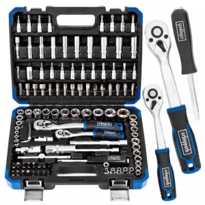 Zestaw narzędziowy warsztatowy klucze nasadowe nasadki torx Cr-V 108el SCHEPPACH Darmowy zwrot