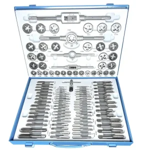 Promocja Zestaw narzynki gwintowniki kalibrowniki 110 sztuk FALON-TECH