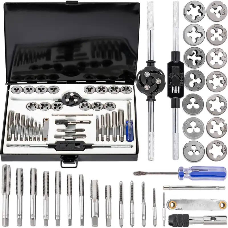 Zestaw narzynki gwintowniki kalibrowniki 33 sztM3-M12 walizka SCHEPPACH Wybór klientów